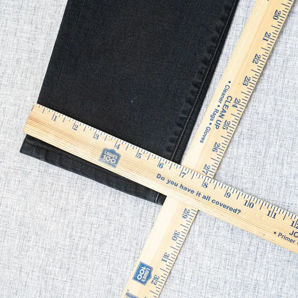FRAME Denim L'Homme Slim Denim Jeans in Black Chimney Rock 33